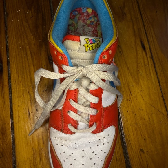 Nike Fruity Pebbles Pattern LeBron James Dunk Low Pro SB DH8009, Size 8 No Box - Picture 4 of 15